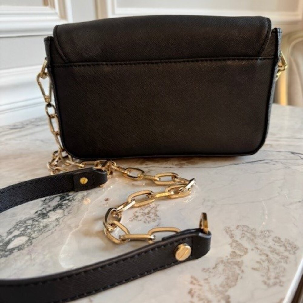 Tory Burch Black Crossbody Bag.  EUC. No Flaws. - Picture 2 of 6